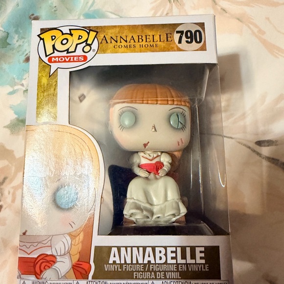 Funko Other - Funko Pop! Movies Annabelle Vinyl Figure - White and Red